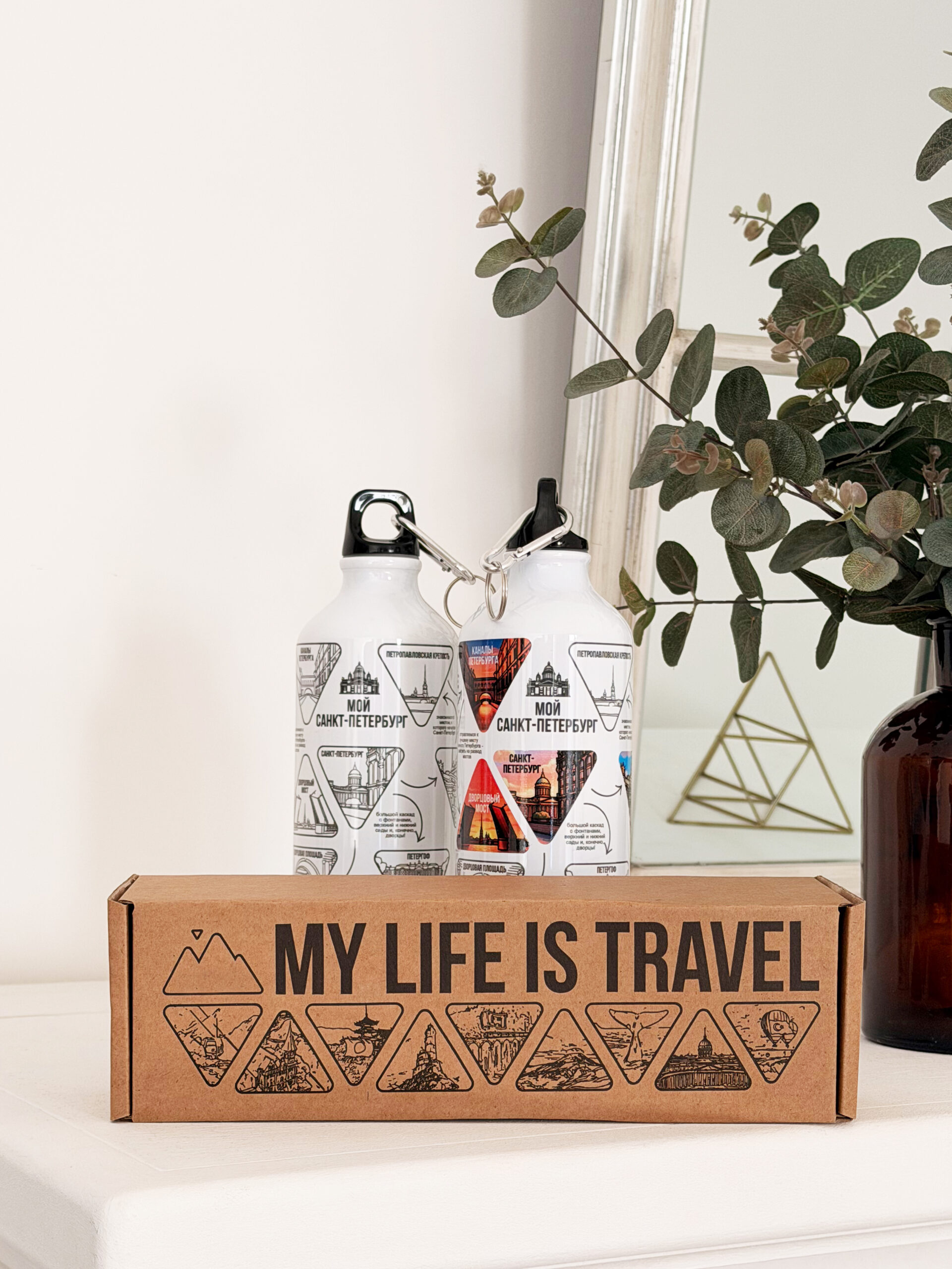 TRAVEL-БУТЫЛКА "МОИ ПУТЕШЕСТВИЯ ПО САНКТ-ПЕТЕРБУРГУ" - изображение 4